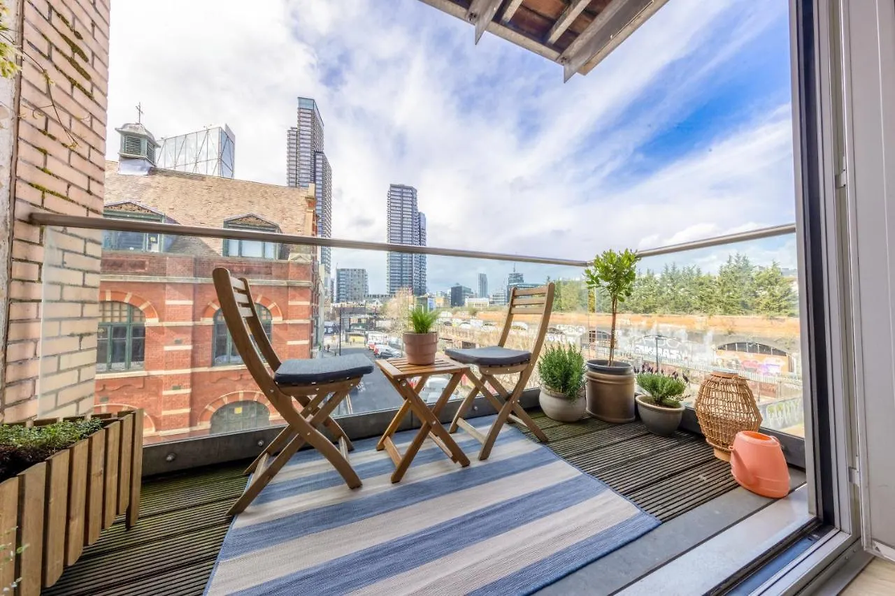 Central Shoreditch Flat By Box Park & Spitalfields Market London Apartment